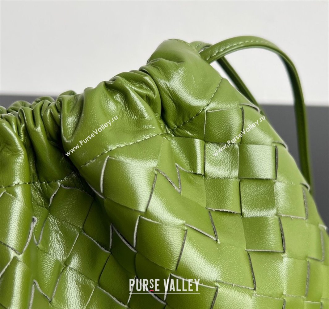 Bottega Veneta Medium Dustbag in Intrecciato Leather 796728 Matcha Green 2025 (WT-250519009)