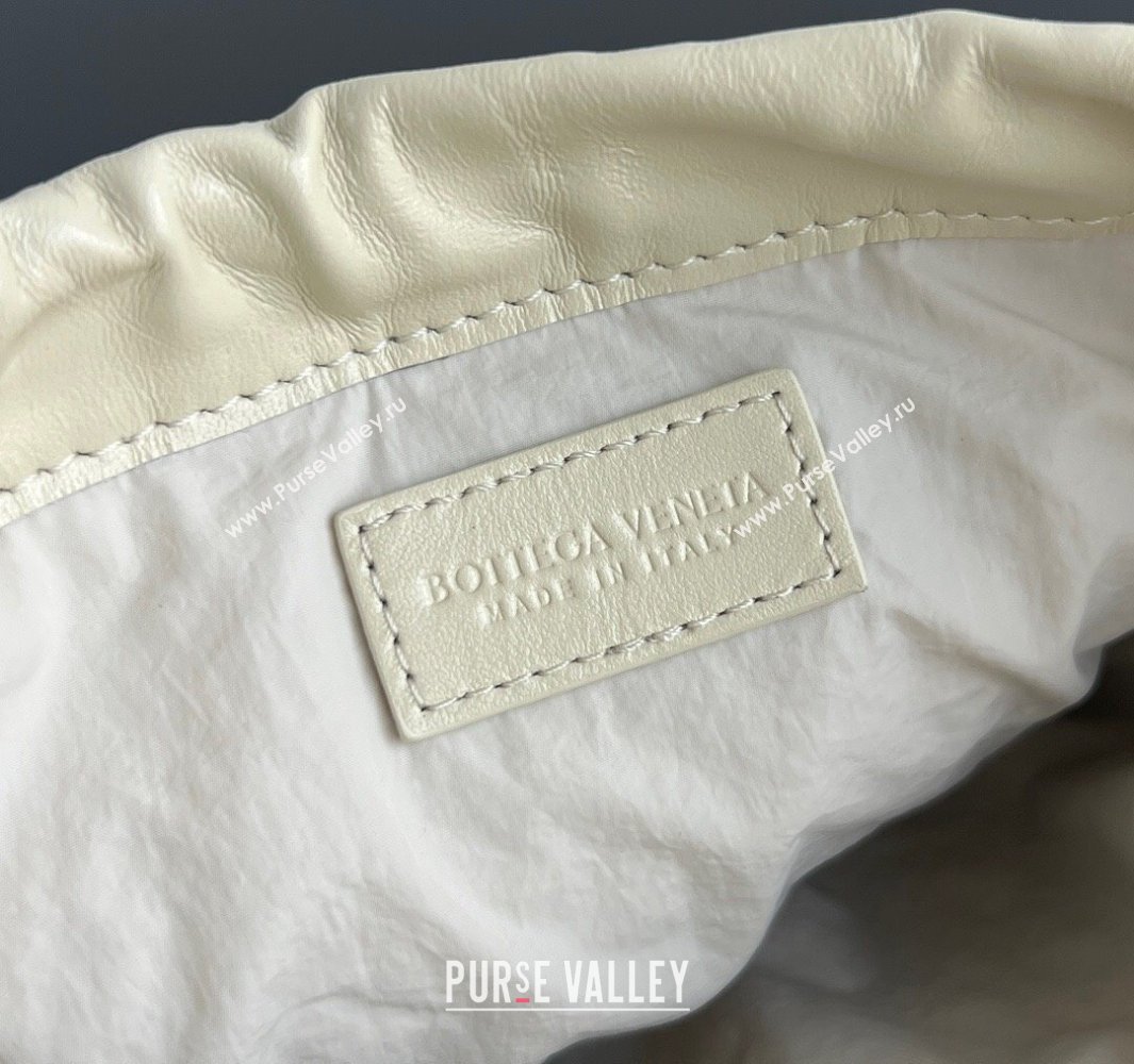 Bottega Veneta Small Dustbag in Intrecciato Leather Sea Salt 2025 816987 (WT-250519001)