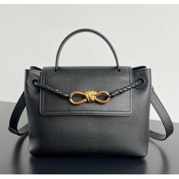 Bottega Veneta Small Ciao Ciao Top Handle Bag in Calf Leather Black 2025 835835 (WT-250624056)