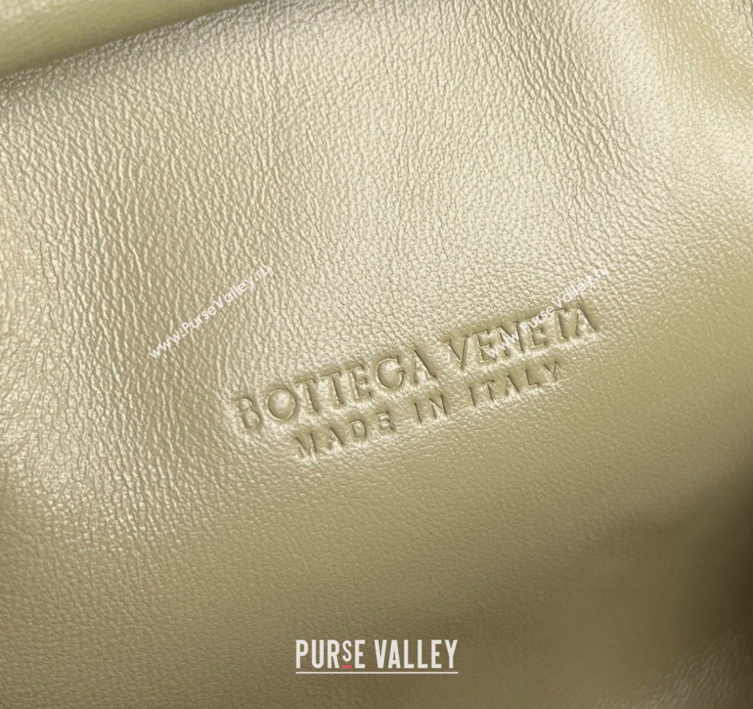 Bottega Veneta Small Lauren 1980 Chain Bag in Padded Intrecciato Leather Travertine Green 2025 804038 (WT-250801019)