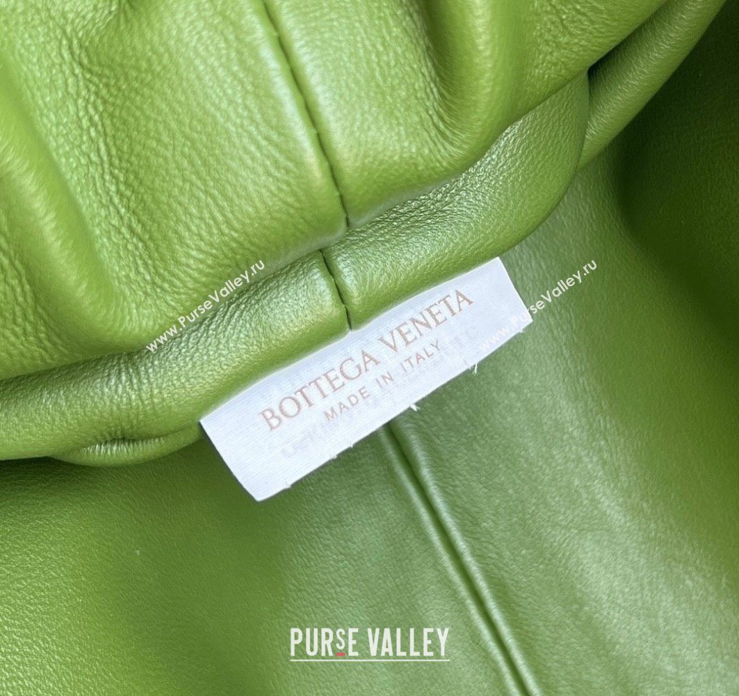 Bottega Veneta Lauren 1980 Clutch bag With Chain in Intrecciato Leather Matcha Green 2025 785807 (WT-250801021)