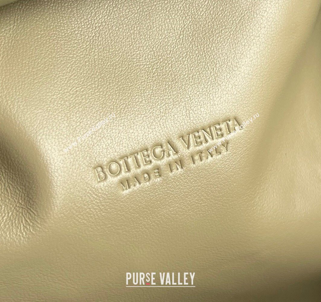 Bottega Veneta Lauren 1980 Clutch bag With Chain in Intrecciato Leather Travertine Green 2025 785807 (WT-250801020)