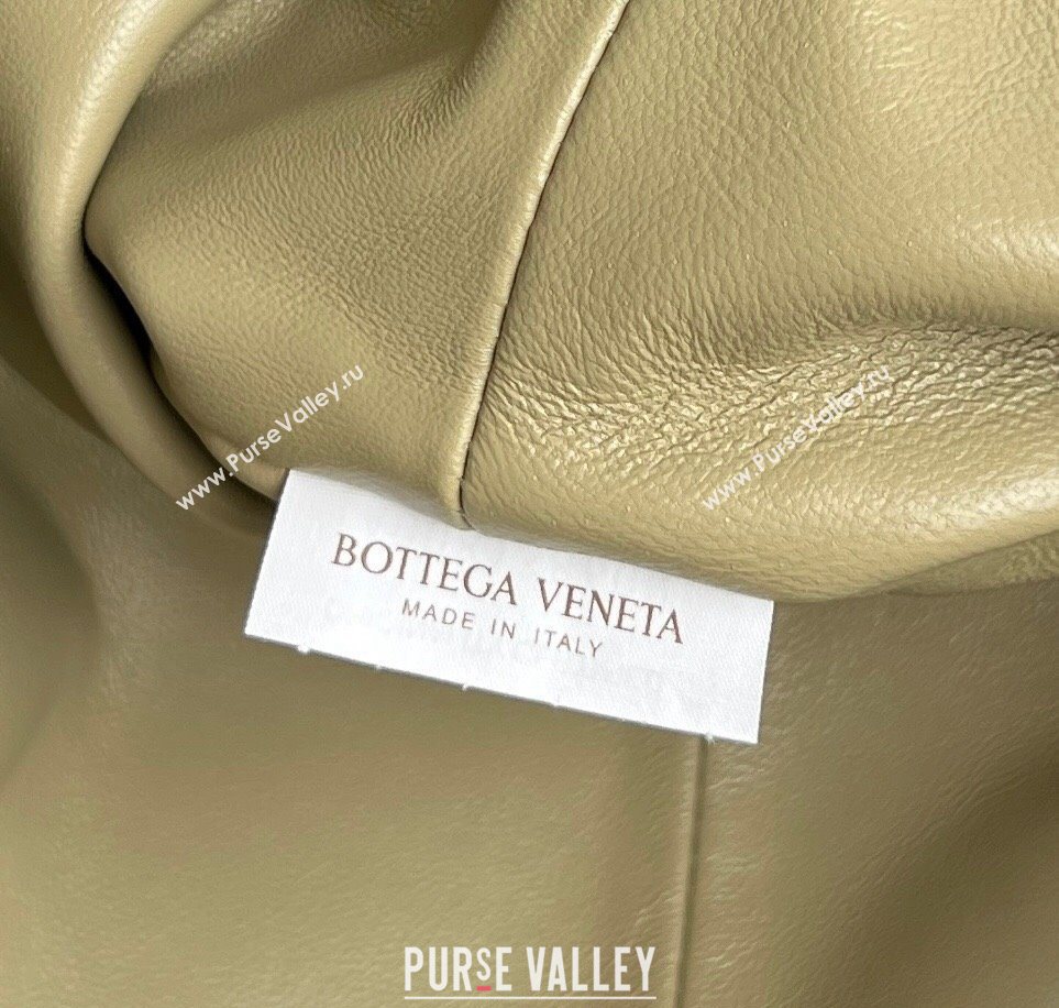 Bottega Veneta Lauren 1980 Clutch bag With Chain in Intrecciato Leather Travertine Green 2025 785807 (WT-250801020)