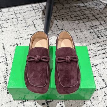 Bottega Veneta Daddy Loafers in Suede Brown 2025 (MD-250823053)