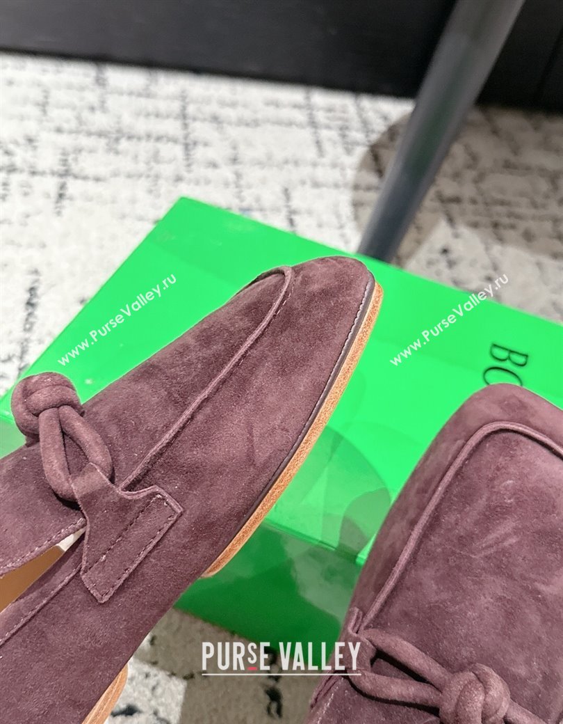 Bottega Veneta Daddy Loafers in Suede Brown 2025 (MD-250823053)