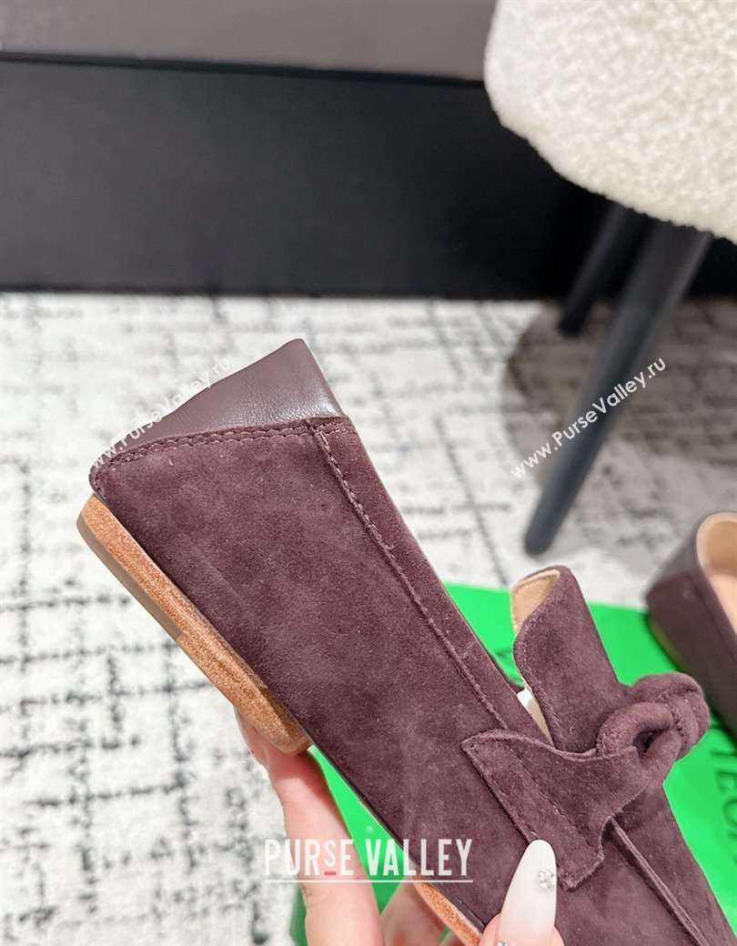 Bottega Veneta Daddy Loafers in Suede Brown 2025 (MD-250823053)