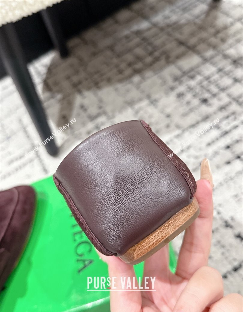 Bottega Veneta Daddy Loafers in Suede Brown 2025 (MD-250823053)