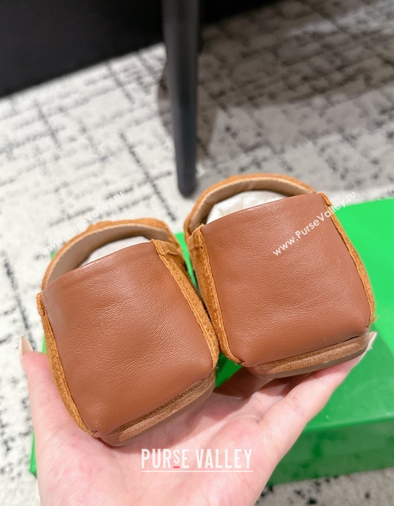 Bottega Veneta Daddy Loafers in Suede Yellow 2025 (MD-250823054)