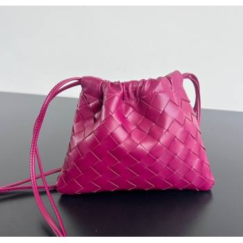 Bottega Veneta Small Dustbag in Intrecciato Leather Cinnabar Red 2025 816987 (WT-251119002)