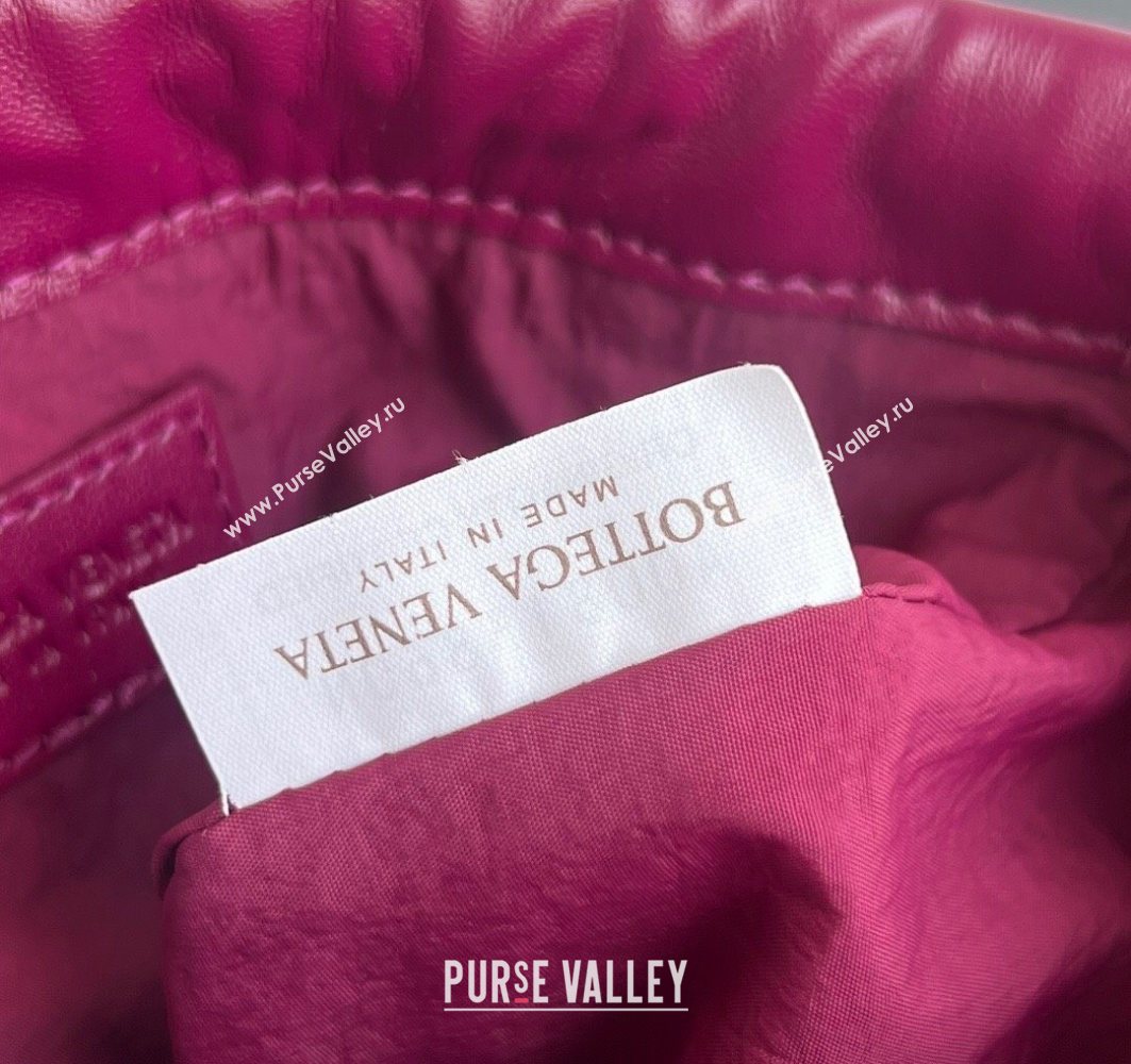 Bottega Veneta Small Dustbag in Intrecciato Leather Cinnabar Red 2025 816987 (WT-251119002)