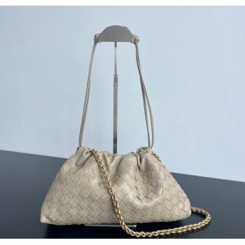 Bottega Veneta Dustbag Notte in Intrecciato Leather Dusty Beige 2025 839394 (WT-251119004)