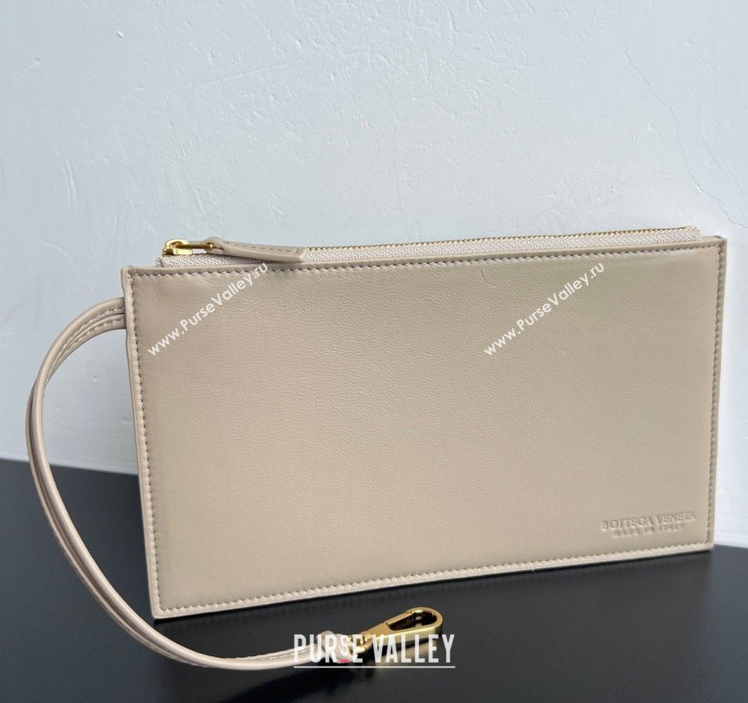 Bottega Veneta Large Parachute Shoulder Bag in Intrecciato Leather 796571 Ecru Beige 2025 (WT-251119059)