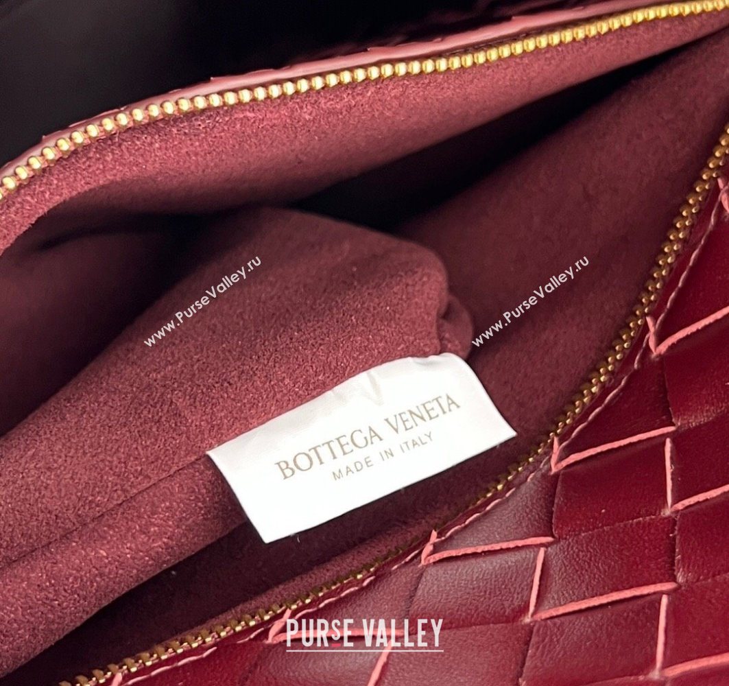 Bottega Veneta Andiamo Bucket Bag in Calf Leather Barolo Red 2025 844169 (WT-251119061)