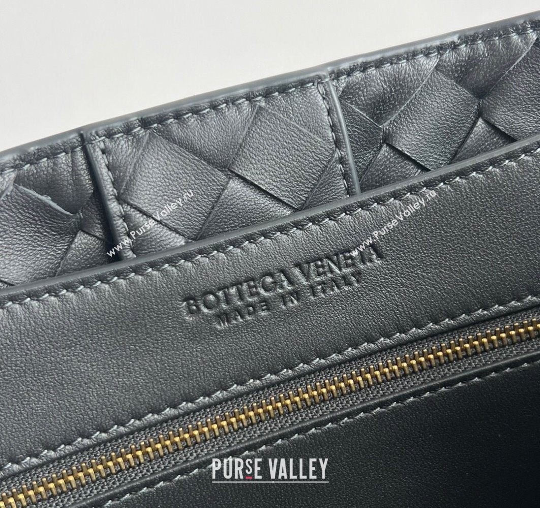 Bottega Veneta Medium Andiamo Top Handle Bag in Suede 743572 Graphite Grey 2025 (WT-251119015)