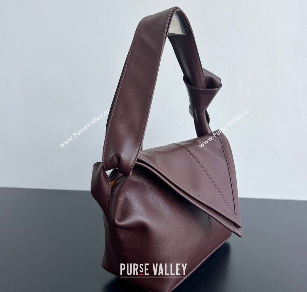 Bottega Veneta Mens Small Sawyer Shoulder Bag in Smooth Leather Madder Brown 2026 815807 (WT-260116048)