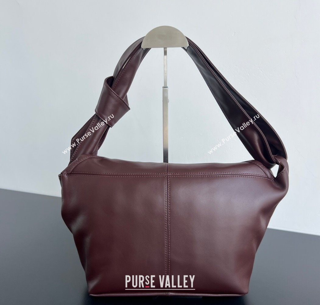 Bottega Veneta Mens Small Sawyer Shoulder Bag in Smooth Leather Madder Brown 2026 815807 (WT-260116048)