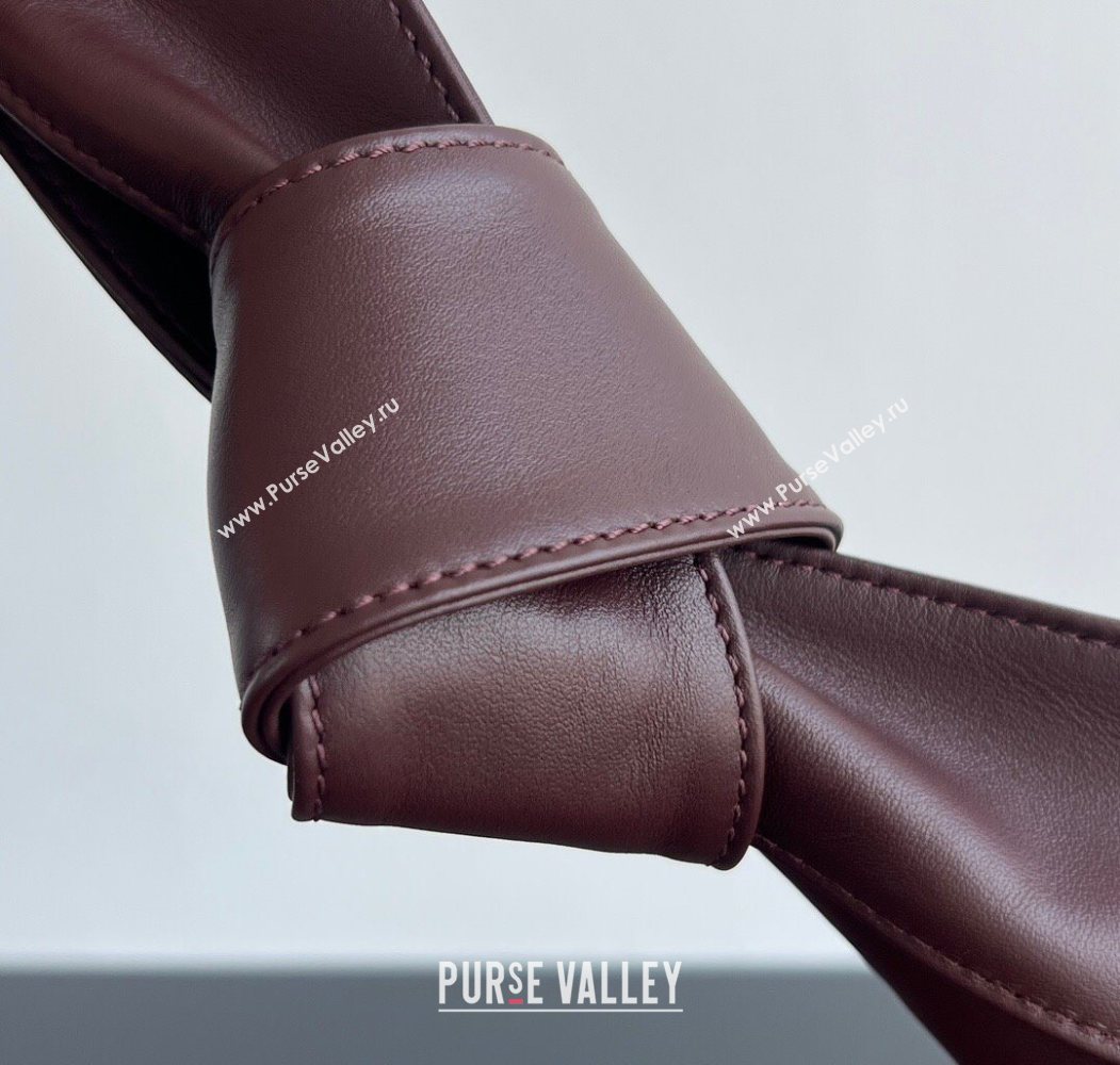 Bottega Veneta Mens Small Sawyer Shoulder Bag in Smooth Leather Madder Brown 2026 815807 (WT-260116048)