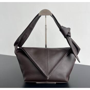 Bottega Veneta Mens Small Sawyer Shoulder Bag in Smooth Leather Fondant Brown 2026 815807 (WT-260116049)