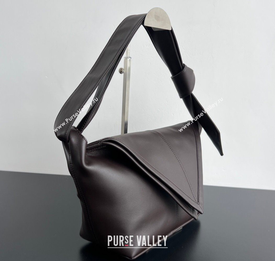 Bottega Veneta Mens Small Sawyer Shoulder Bag in Smooth Leather Fondant Brown 2026 815807 (WT-260116049)