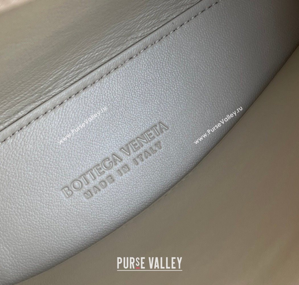 Bottega Veneta Mini Andiamo Top Handle Bag in Ostrich Leather Pale Cream Yellow 2026 805232 (WT-260116014)