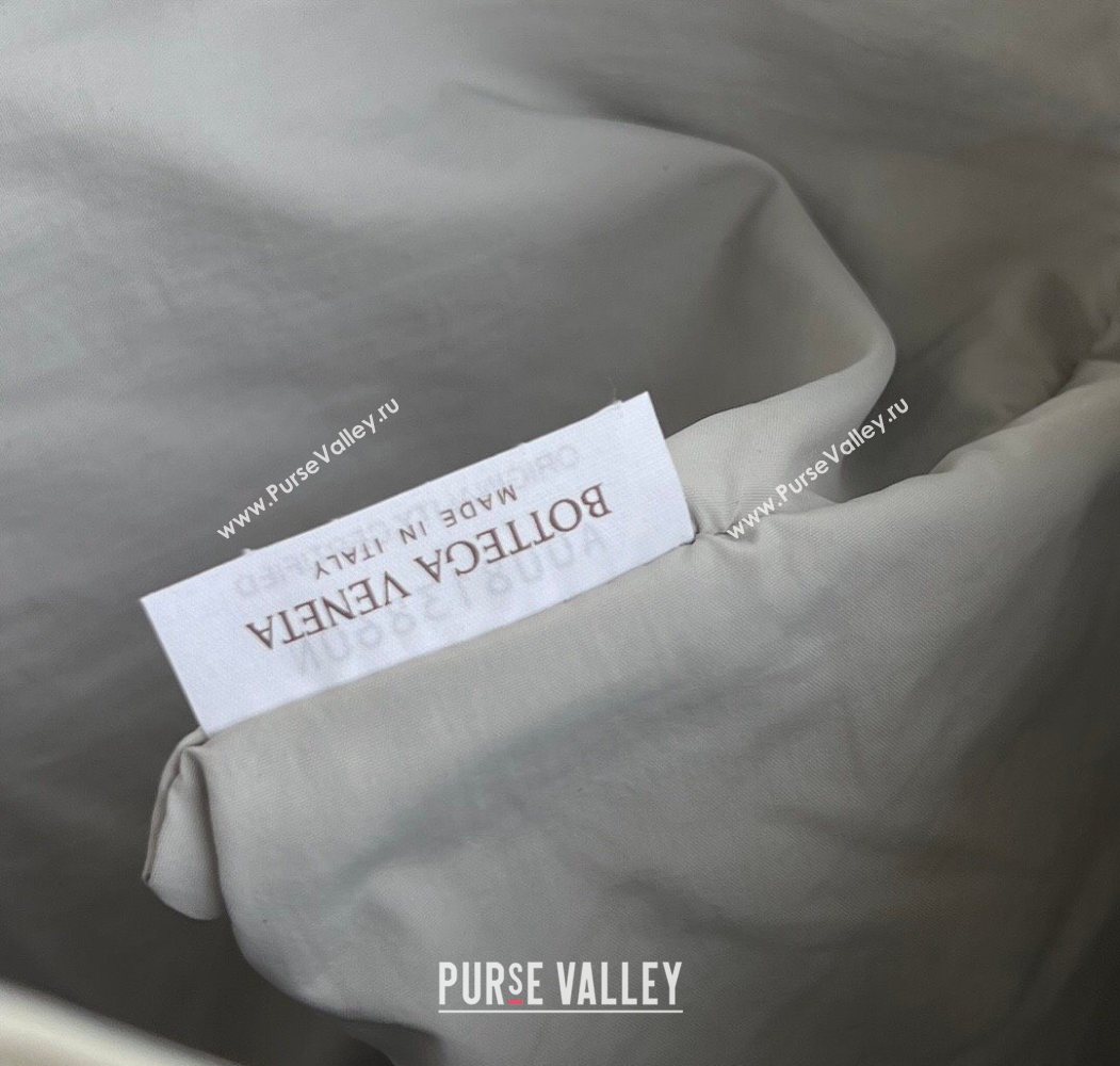 Bottega Veneta Medium Dustbag in Intrecciato Leather 796728 Silver-Tone 2025 (WT-260117006)