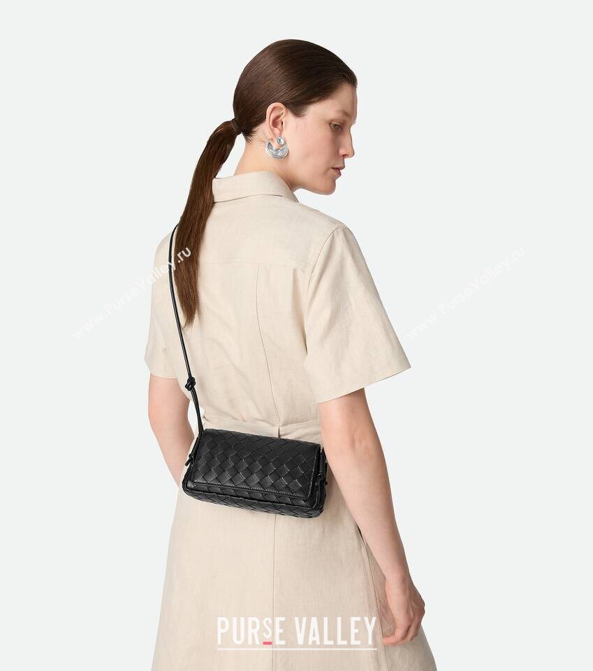 Bottega Veneta Notturno Mini Bag in Intrecciato Leather Fondant Brown 2026 843893 (WT-260117014)