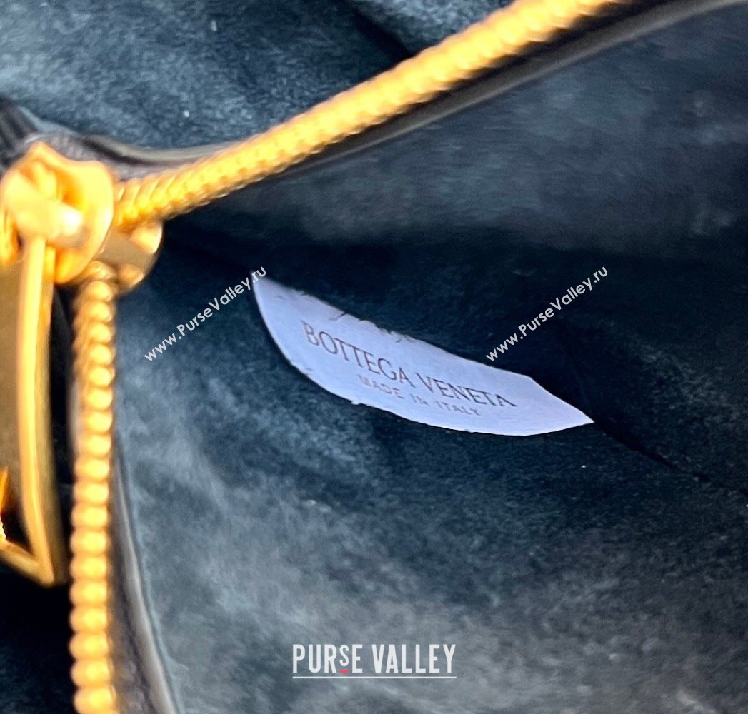 Bottega Veneta Notturno Mini Bag in Intrecciato Leather Black 2026 843893 (WT-260117015)