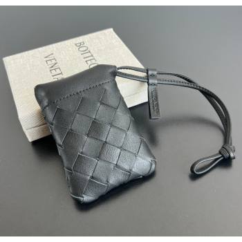 Bottega Veneta Micro Dustbag in Intrecciato Leather Black 2026 843903 (WT-260117017)