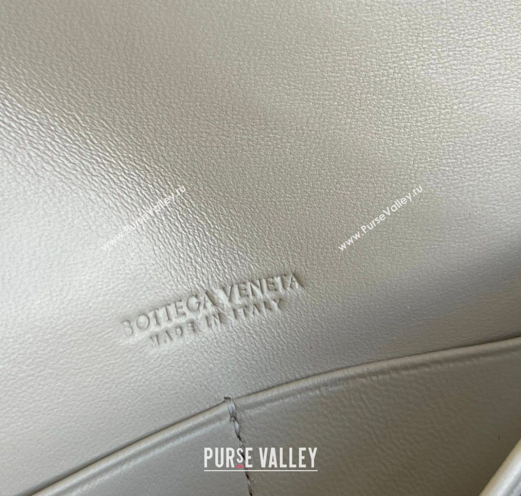 Bottega Veneta Andiamo Pouch on Strap Mini Bag in Intrecciato Leather 836940 Sea Salt 2026 (WT-260117028)