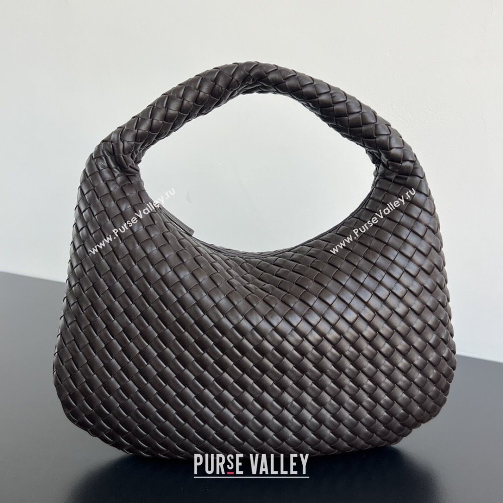Bottega Veneta Medium Veneta Hobo Bag in Intrecciato Leather Fondant Brown 2026 856737 (WT-260116004)