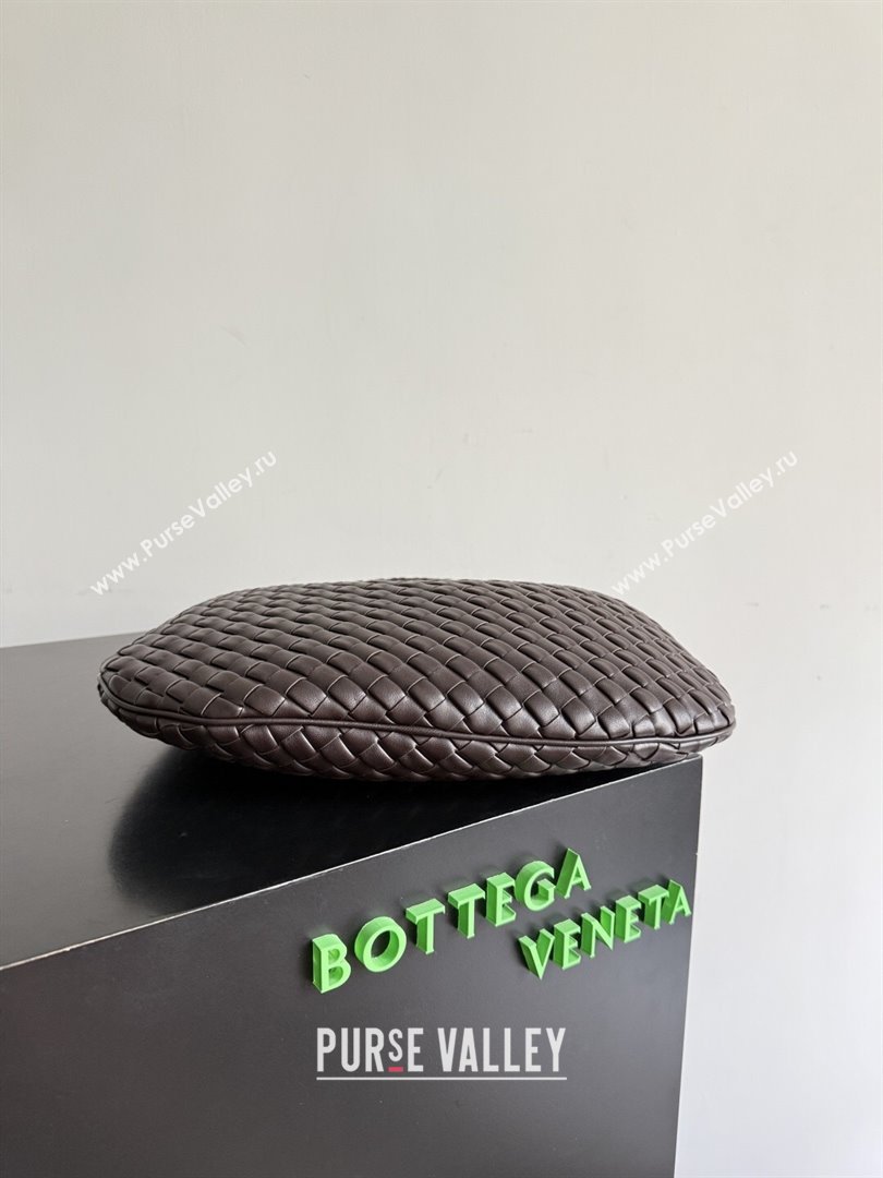 Bottega Veneta Small Veneta Hobo Bag in Intrecciato Leather Fondant Brown 2026 856736 (WT-260116002)