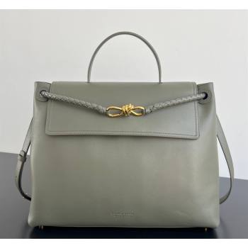 Bottega Veneta Large Ciao Ciao Top Handle Bag in Calf Leather 826195 Cypress Green 2026 (WT-260401017)