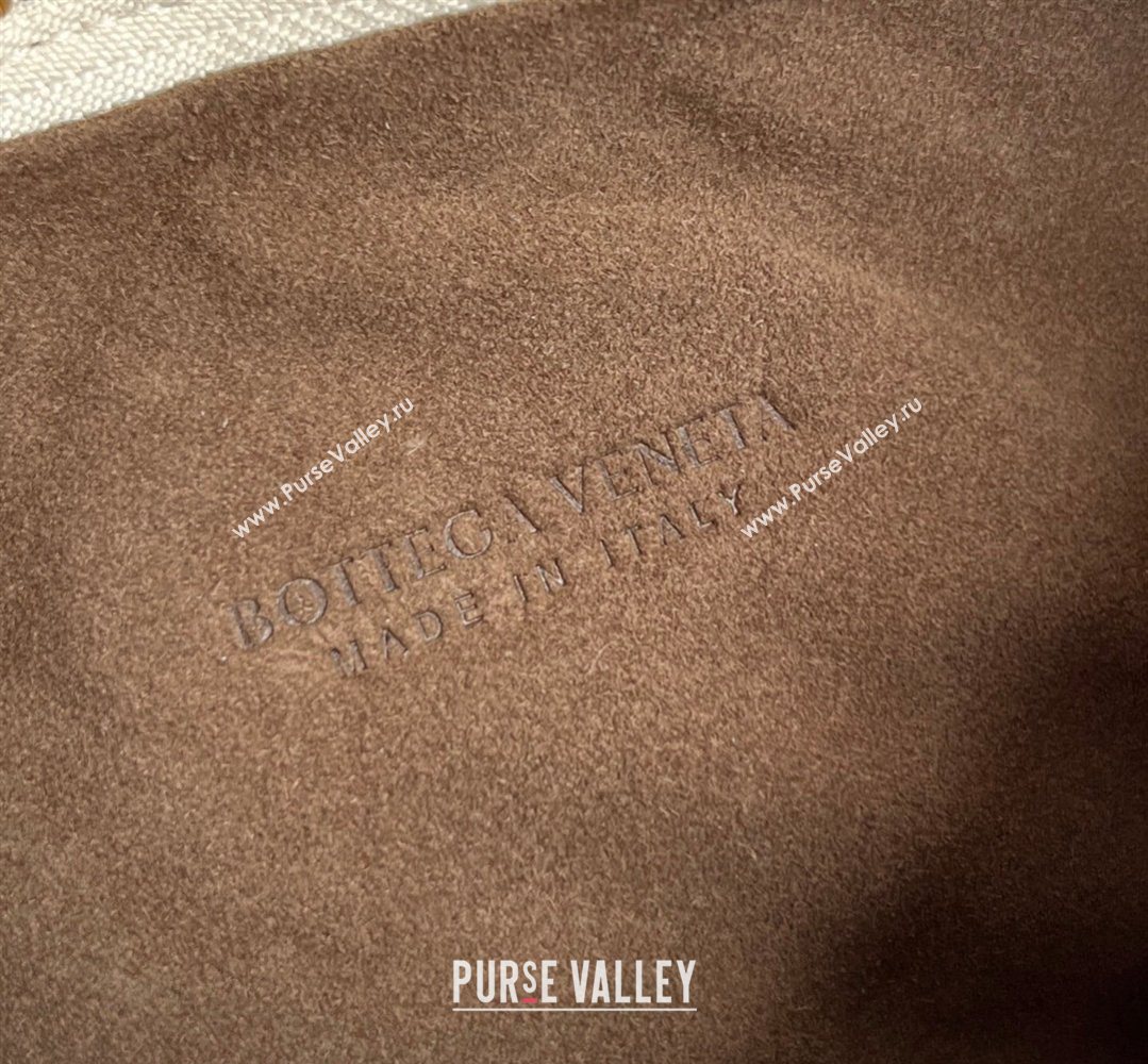 Bottega Veneta Small Veneta Hobo Bag in Intrecciato Leather Sea Salt 2026 856736 (WT-260401019)