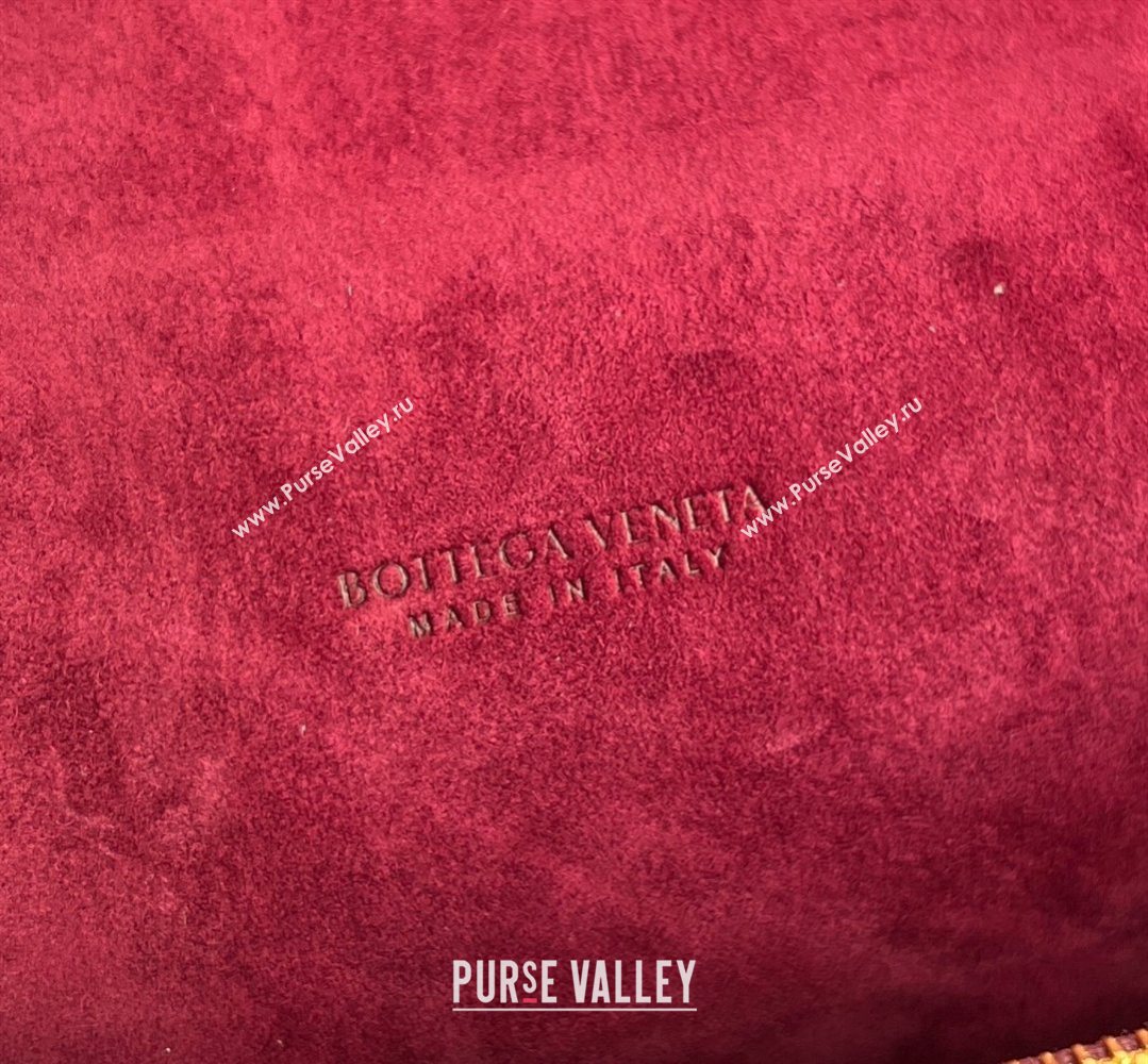 Bottega Veneta Notturno Mini Bag in Intrecciato Leather Barolo Red 2026 843893 (WT-260401024)