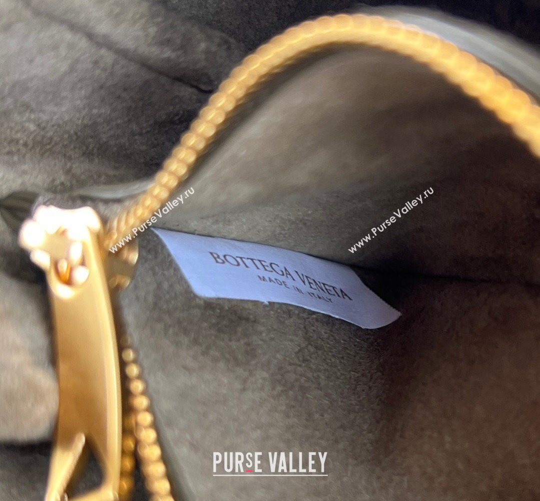 Bottega Veneta Notturno Mini Bag in Intrecciato Leather Oil Brown 2026 843893 (WT-260401026)