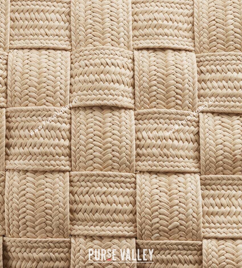 Bottega Veneta Raffia Straw Tote Bag Beige 2026 730847 (WT-260401029)