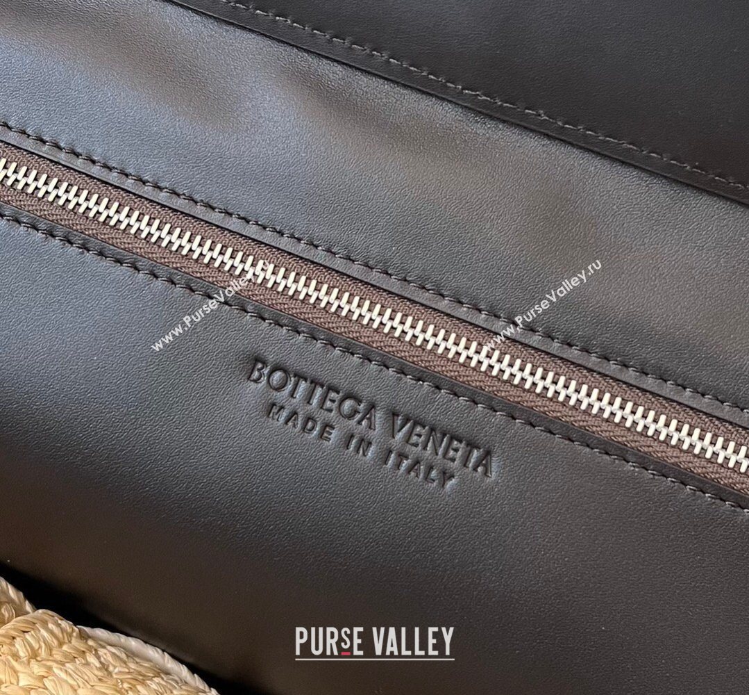 Bottega Veneta Raffia Straw Tote Bag Beige 2026 730847 (WT-260401029)