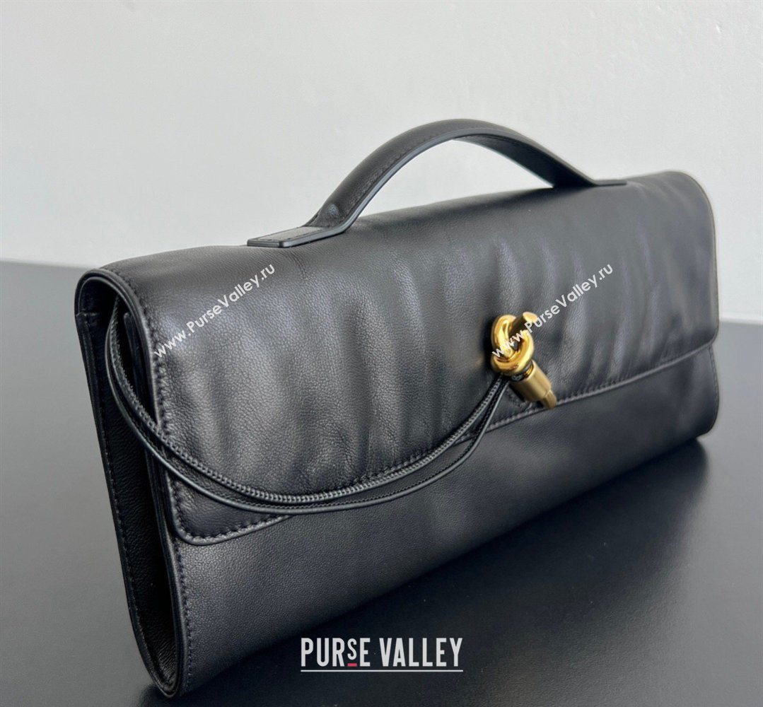 Bottega Veneta Andiamo Long Clutch Black 2026 843797 (WT-260401050)