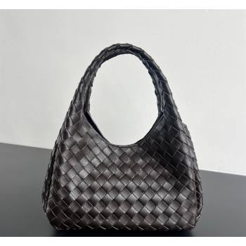 Bottega Veneta Small Campana Hobo Bag in Intrecciato Leather Fondant Brown 2026 854248 (WT-260401052)
