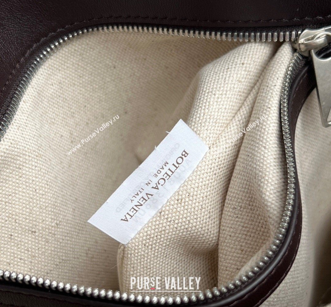 Bottega Veneta Mens Back To School Backpack Bag in Intrecciato Leather Fondant Brown 2026 805971 (WT-260401080)