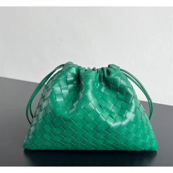 Bottega Veneta Medium Dustbag in Intrecciato Leather 796728 Jungle Green 2026 (WT-260401083)