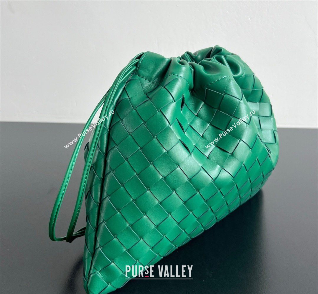 Bottega Veneta Medium Dustbag in Intrecciato Leather 796728 Jungle Green 2026 (WT-260401083)