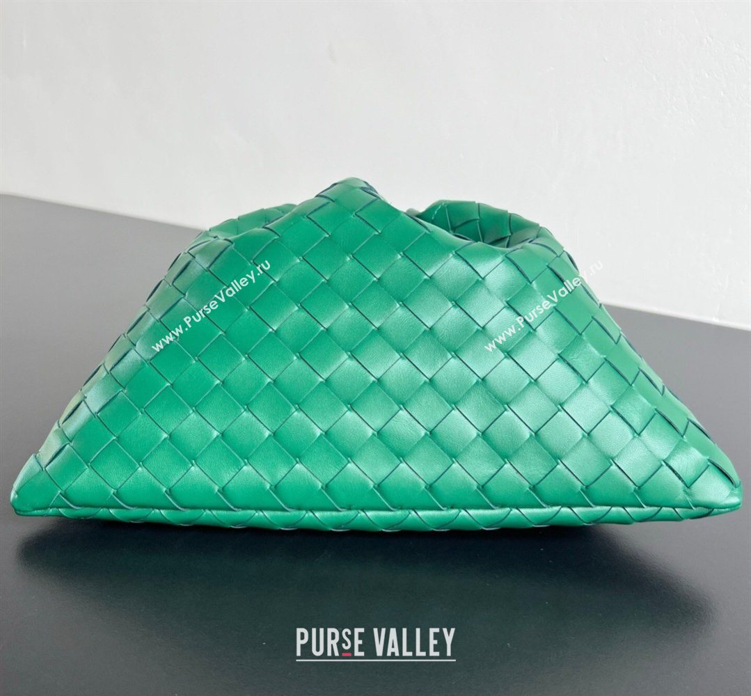 Bottega Veneta Medium Dustbag in Intrecciato Leather 796728 Jungle Green 2026 (WT-260401083)