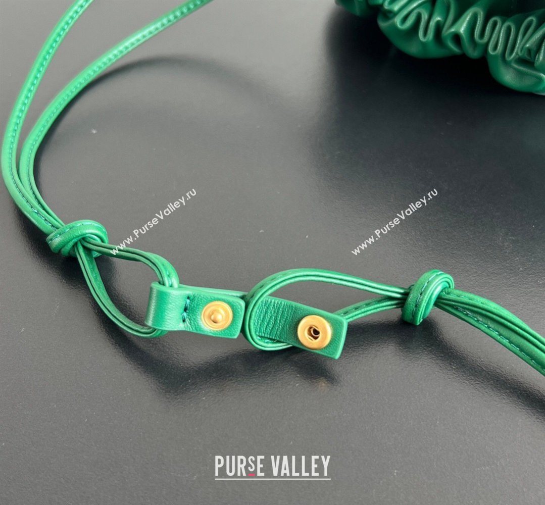 Bottega Veneta Medium Dustbag in Intrecciato Leather 796728 Jungle Green 2026 (WT-260401083)