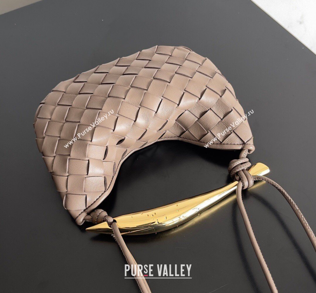 Bottega Veneta Mini Sardine Bag in Intrecciato Leather Khaki 2026 744267 (YX-260402012)