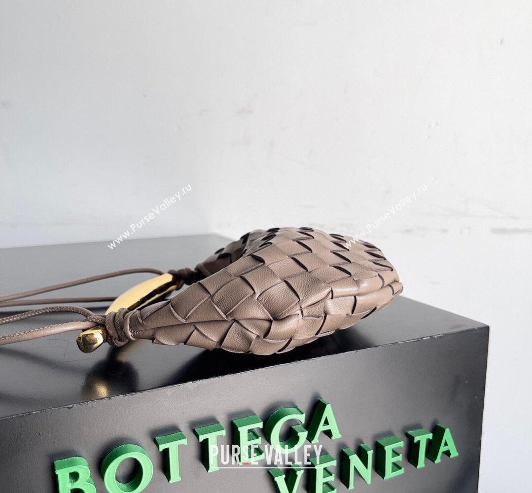 Bottega Veneta Mini Sardine Bag in Intrecciato Leather Khaki 2026 744267 (YX-260402012)
