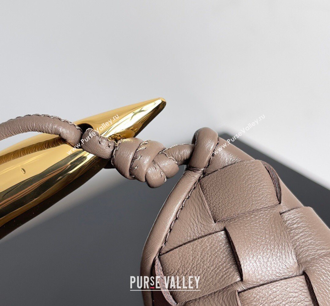 Bottega Veneta Mini Sardine Bag in Intrecciato Leather Khaki 2026 744267 (YX-260402012)