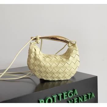 Bottega Veneta Mini Sardine Bag in Intrecciato Leather Ice Cream 2026 744267 (YX-260402018)