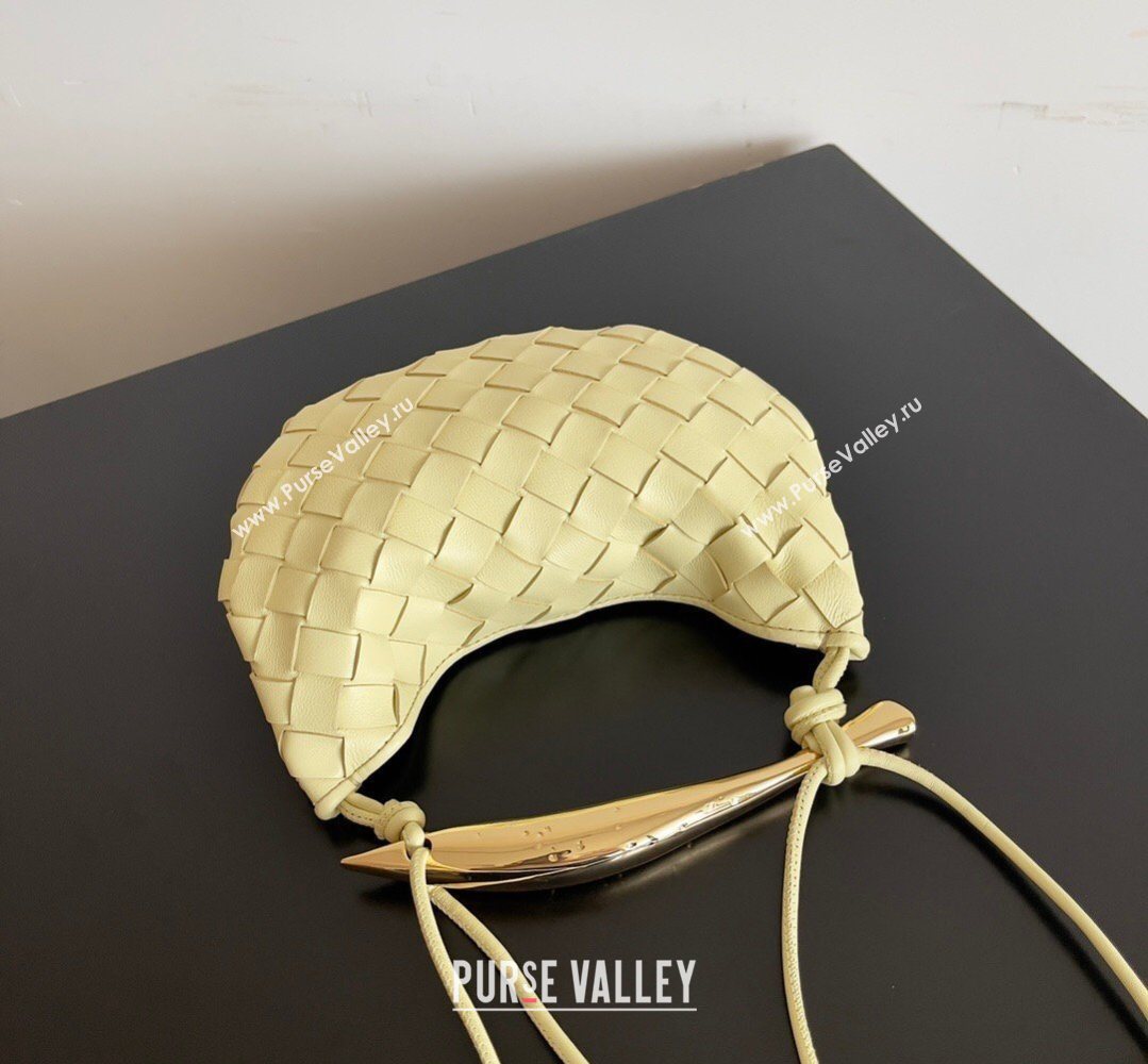 Bottega Veneta Mini Sardine Bag in Intrecciato Leather Ice Cream 2026 744267 (YX-260402018)