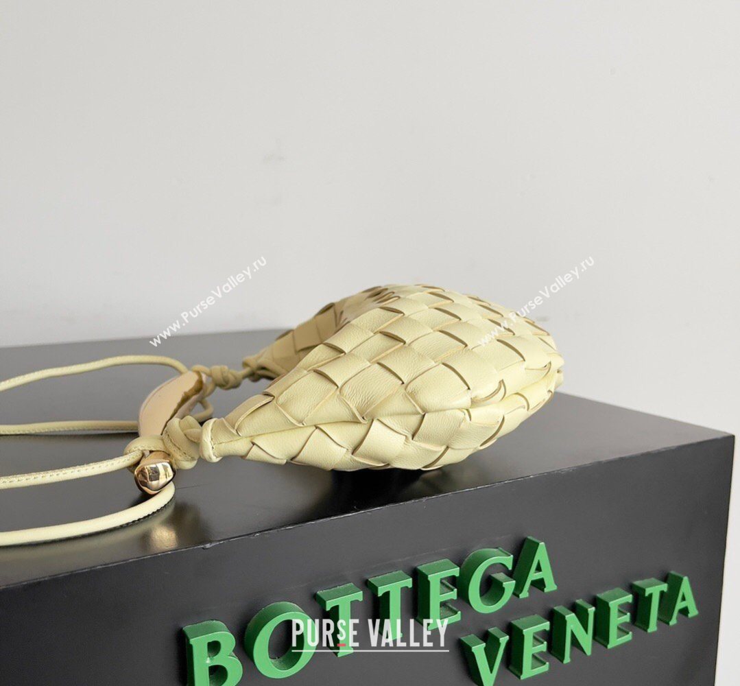 Bottega Veneta Mini Sardine Bag in Intrecciato Leather Ice Cream 2026 744267 (YX-260402018)